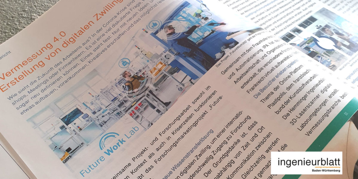 Our article in the Baden-Württemberg engineering journal